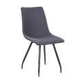 Free Sample Black Matt Scandinavian Design Bow Shape Cruise Ship Faux Cream Franz West Velvat Gardening Bistro Dining Chair